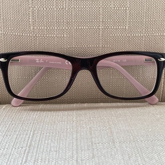 Ray-Ban Youth Eyeglasses Frame RB1531 3580 Glasses 46[]16 125 BlackPink Frame - Picture 2 of 11